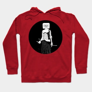 Cybersamurai BW Hoodie